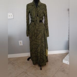 Tommy Bahama Jacquard Leaf skirt and matching tie top ($130 if purchd together)
